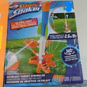 Nerf Super Soaker Skyblast Target Sprinkler - Blue and Orange